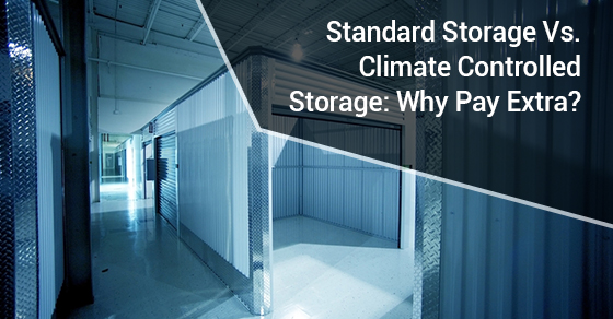 Standard Storage Vs. Climate Controlled Storage